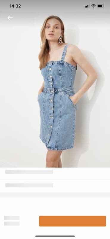 Plaşlar: Plaş, A-Dress, S (EU 36), rəng - Mavi