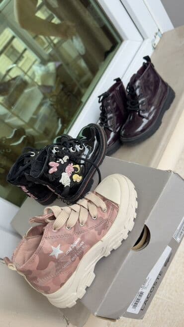 фирменная детская обувь: Ботинки, Для девочек, 37, Lacoste — 2