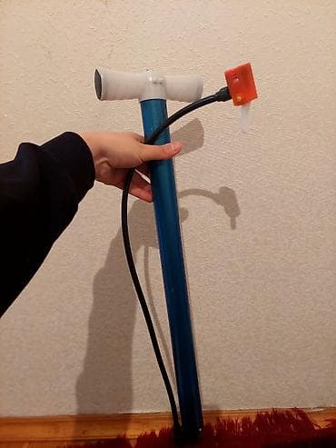 tap.az diski teker: Velosiped şnapi ilə əl pompası - Mexaniki yerüstü (floor) tipli pompa — 2