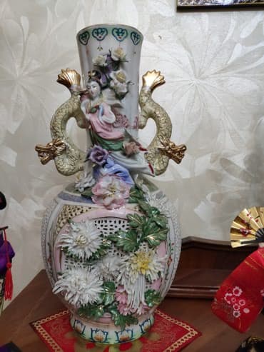 oturacaq ortukləri: !!!!! Endirimə düşdü!!!!! Qədimi yapon gündan nazik farfor el işi iki — 5