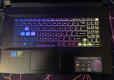 ucuz noutbuklar: MSI KATANA 17 Gaming Notebook 17.3 / Genis ekran Processor: Intel — 2