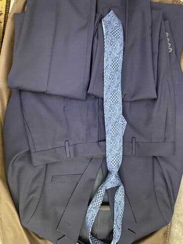 göy rəngli kişi cemperləri: Suvaridən kostum .tezə kimi bir defe geyinilib.Eynine olmur artiq — 4