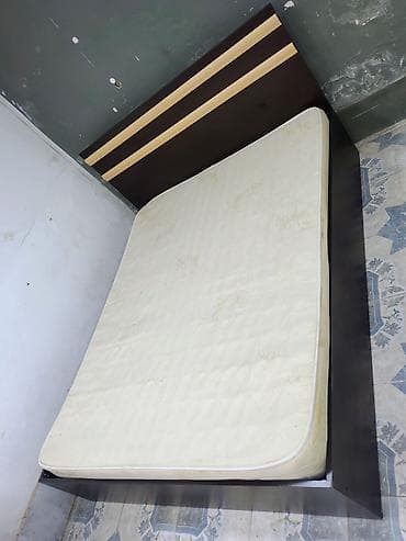 İkinəfərlik çarpayı, Bazasız, Matras ilə, Siyirməsiz