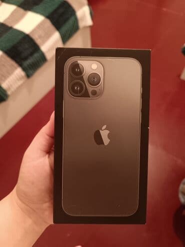 2 ci el iphone 13 pro max: IPhone 13 Pro Max, 256 GB, Graphite, Face ID, Simsiz şarj, Sənədlərlə — 7