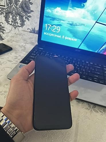 tv box mi: Redmi Note 7, 64 GB, rəng - Qara, Barmaq izi — 1