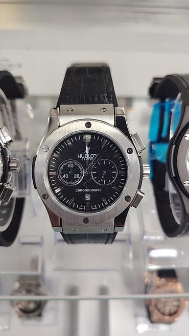 Qol saatları və aksesuarlar: Yeni, Qol saatı, Hublot, rəng - Gümüşü — 7
