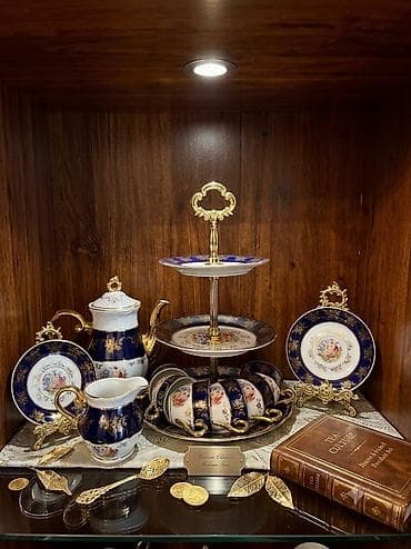 Çay dəsti, rəng - Göy, Farfor, 6 nəfərlik, Çexiya lalafo.az -da Çay dəsti, rəng - Göy, Farfor, 6 nəfərlik, Çexiya