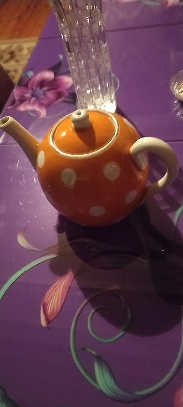 Yeni, rəng - Narıncı, Dəm caydanı, Keramika