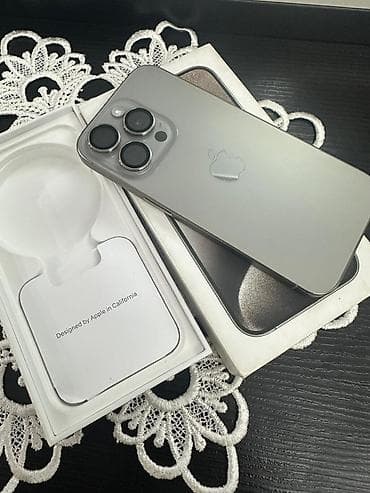 apple watch adapter: IPhone 15 Pro, 128 GB, Natural Titanium, Simsiz şarj — 2