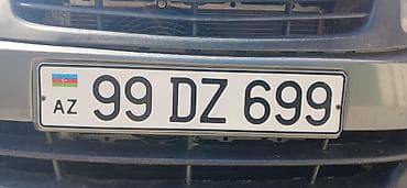 bmw e60 m bufer: Nömrə nişanı: 99 DZ 699 - Ölkə/standart: Azərbaycan, dövlət — 1
