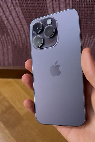 note 14 pro plus: IPhone 14 Pro, Deep Purple, Face ID — 2