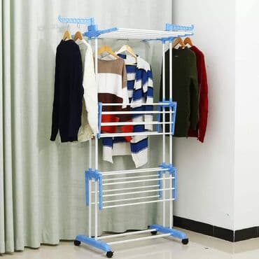 вешалка потолочная для сушки белья: Paltar qurudan Paltar askıları üçün 2 əlavə asma qanad. 40 kq dozumlu — 1