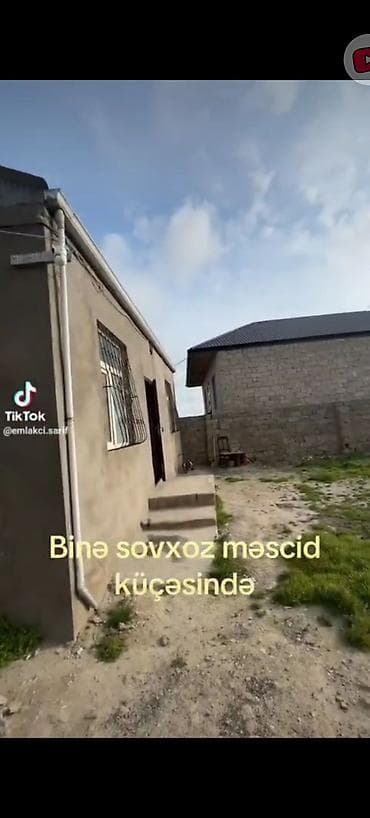 Həyət evləri və villaların satışı: Binə 2 otaqlı, 3000 kv. m, Kredit yoxdur, Orta təmir — 3