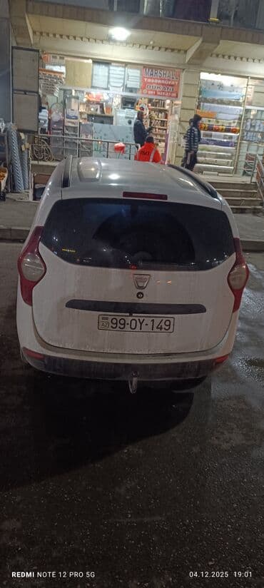 r16 disk təkər: Dacia Lodgy: 1.5 l | 2014 il 520000 km Van/Minivan — 8
