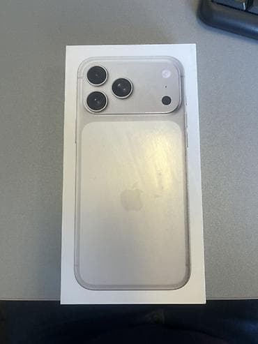 IPhone 17 Pro Max, 256 GB, Gümüşü lalafo.az -da IPhone 17 Pro Max, 256 GB, Gümüşü