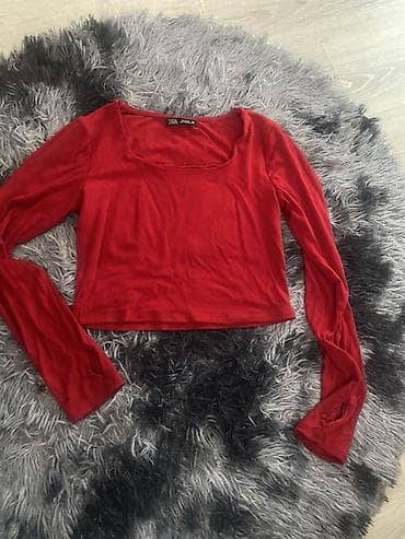 sort: Zara TRF uzunqollu köynək barmaga kecən madell S/mrazmer - Rəng — 1