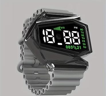 apple watch series 1: Rəqəmsal LED bilək saatı – futuristik dizayn, çoxgörünüşlü ekran və — 6