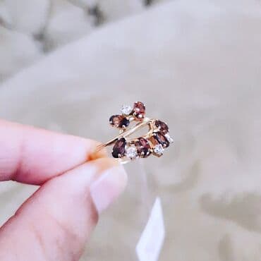 qızıl üzüklər qiymətləri 2022: Üzük, Sarı qızıl, 585 Əyar — 8