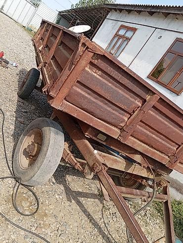 traktor satılır: Tək oxlu kənd təsərrüfatı qoşqusu - Tip: Hidravlik yükləyib-boşaltma — 4