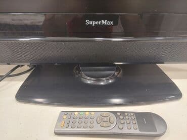 bmw e46 monitor: SuperMax markalı bu monitor qara rəngdədir və düzbucaqlı formada — 3
