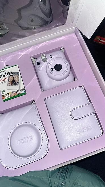 Fujifilm Instax Mini 12 dəst – lavanda rəngində Dəstə daxildir: - at lalafo.az Fujifilm Instax Mini 12 dəst – lavanda rəngində Dəstə daxildir: -