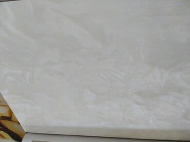 mətbəx aboyları 2023: Ağ rəngli, mərmər naxışlı laminat lövhə. Mətbəx tezgahı, hamam otağı — 1