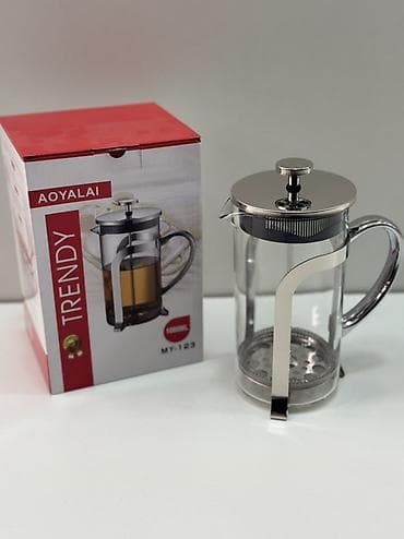 Rəng - Gümüşü, Qəhvədan, Dəm, Şüşə, 1 l — 1