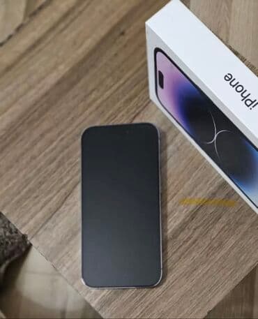 i̇phone 14 qiymeti: IPhone 14 Pro, Deep Purple, Face ID — 2