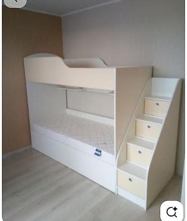 pila: Oğlan və qız üçün, Yeni, Çarpayı, Matras ilə, Siyirməli, Laminat — 1