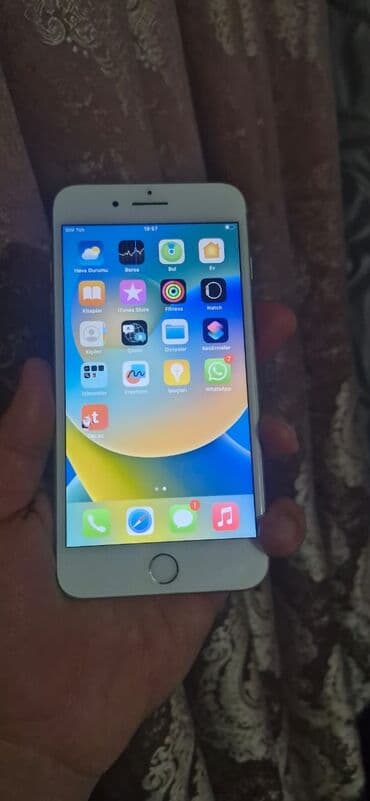 iphone 7 şirvan: IPhone 8 Plus, Ağ, Barmaq izi — 1