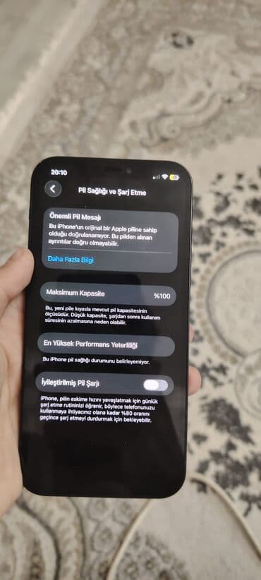 ayfon 15 dubay: IPhone 12, 128 GB, Qara, Simsiz şarj, Face ID — 7