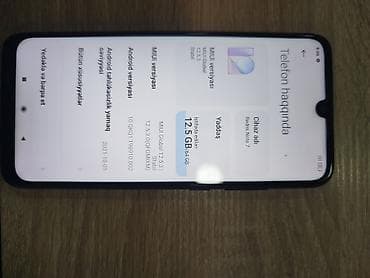 tp link modem satilir: Redmi Note 7, 64 GB, rəng - Göy, Sensor, Barmaq izi, İki sim kartlı — 2