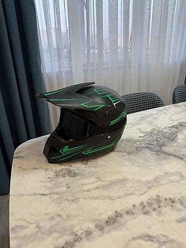 İdeal vəziyyətdə kross😍 Motokross/Dual-sport dəbilqə və eynək dəsti — 4