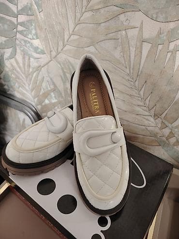 Ölçü: 37, rəng - Ağ, Yeni