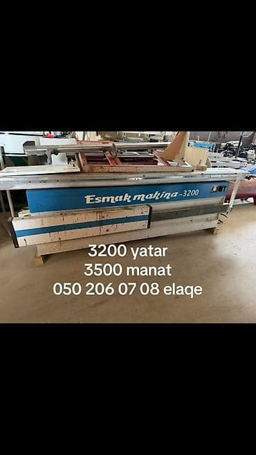 Esmak Makina 3200 yatar formatka dəzgahı - Model: Esmak Makina – 3200
