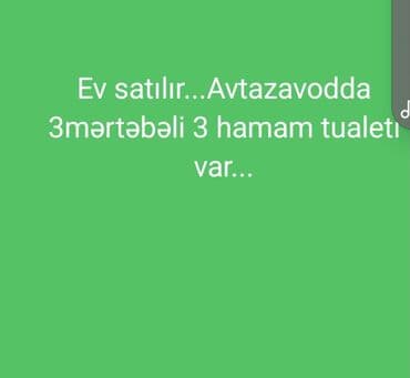 zumrud residence satilan evler: 6 otaqlı, 4 kv. m — 1