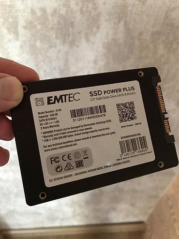 honor x8b kabro: SSD Emtec 240GB hard disk
Əla vəziyyətdə — 2