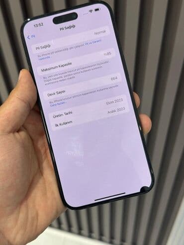 15 pro max 256 ikinci el: Inoi 100 — 2