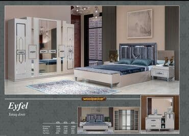 tek neferlik yataq işlənmiş: Təknəfərlik çarpayı, 2 tumba, Türkiyə, Yeni — 1