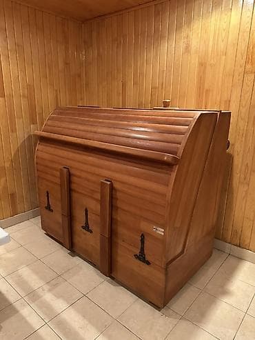 manikur masa: Məhsul: Taxta mini sauna/kapsul (oturaq-buxar kapsulu) Təsvir: - Tam — 1
