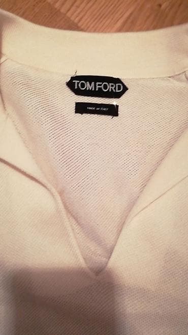 tom ford: Futbolka, Tom Ford, S, rəng - Ağ — 1