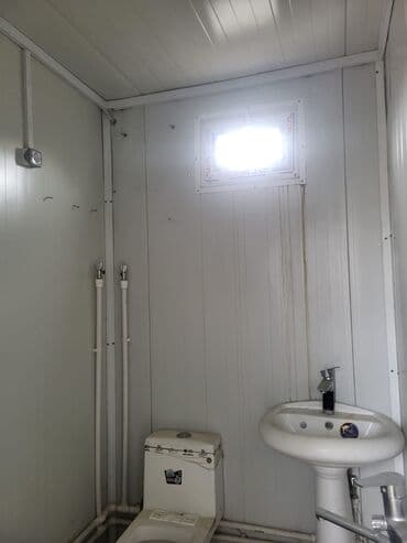 продам коробки картонные: Konteyner 3.00 x 7.00 iki otaqli və sanitar qovsaqli. sağ/sol otaqlar — 7