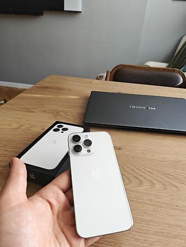işlənmiş iphone: IPhone 13 Pro, 128 GB, Ağ — 1