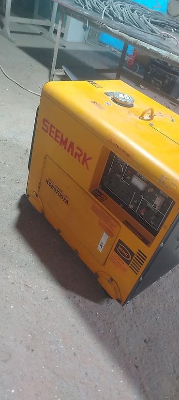 panel satisi: SEEMARK KDE6700TA dizel generator - Tip: Səssiz tip (Silent), yalnız — 7