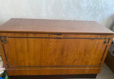 faner: Taxta sandıq/çeşka - Material: massiv ağac və faner kombinasyonu — 1