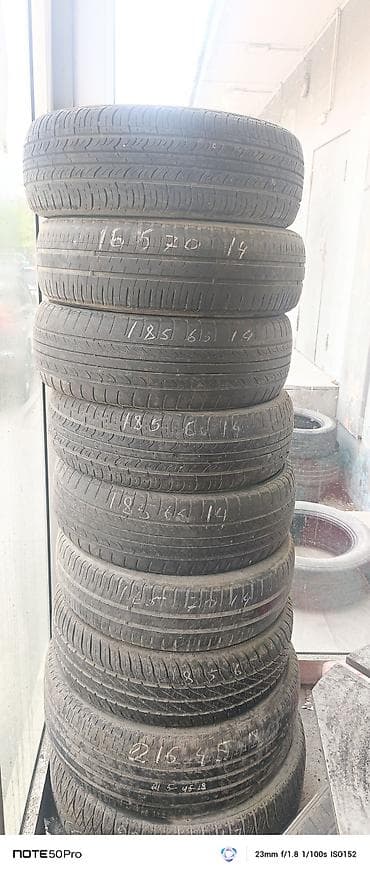 teker type 0: Şin Michelin 185 / 65 / R 14 — 1