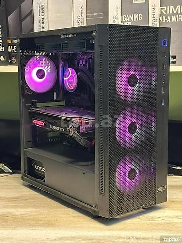 Masaüstü kompüterlər və iş stansiyaları: Gaming Pc ➡️Gaming PC – | i7-9700 4.70 GHZ | RTX 2070 SUPER | 16GB RAM — 2