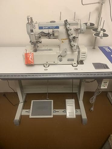 Düyməhaqqlı sənaye tikiş maşını – DOLT Interlock - Interlock (örtük