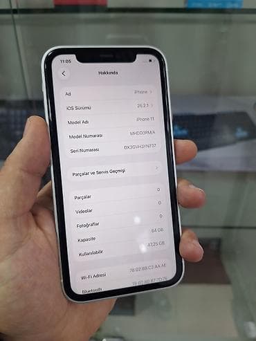 samsung es 8: IPhone 11, 64 GB, Ağ, Face ID — 3