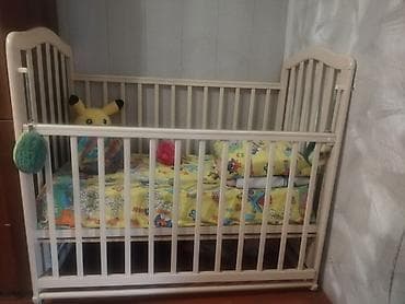 intex matras: Oğlan və qız üçün, İşlənmiş, Dördbucaq, Beşik, Dəstsiz, Matrassız, Yellənmə mexanizmsiz — 2